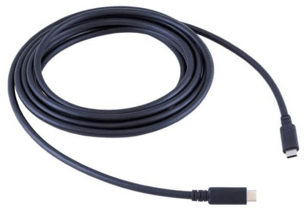 Lightware USB-C to USB-C - 5 m USB Full-Featured Type-C Kabel für USB 3.1 Gen1 4K@60 Video. Microco.