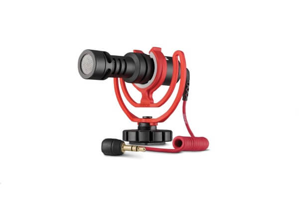Røde VideoMicro, ultra-kompaktes Kamera-Richtmikrofon, Kameraspeisung