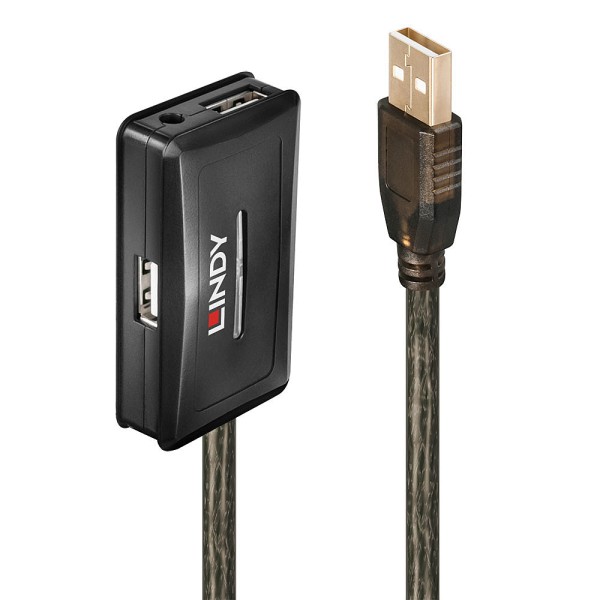 LINDY 10m USB 2.0 Aktivverlängerungshub