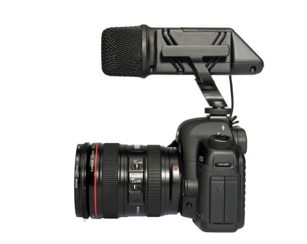 Røde Stereo VideoMic, Stereo-Kameramikrofon inkl. Fellwindschutz, Batteriespeisung