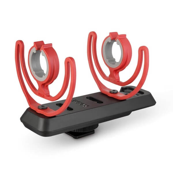 Røde SM3-R, elastische Mikrofonaufhängung mit zwei Rycote® Lyre® und Blitzschuh-Adapter